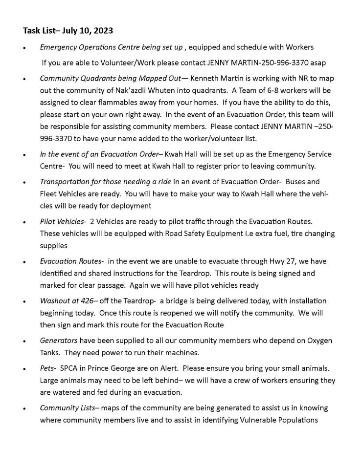 Nak Azdli Whut En Eoc Update As At July 10 2023 Nak Azdli Whut En